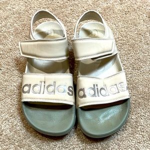 Size 8 adidas sandals.